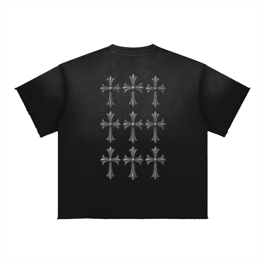Unfuckwitable Sun Fade Raw Edge T-Shirt