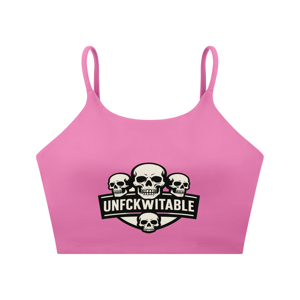 Spaghetti Strap Yoga Sports Bra