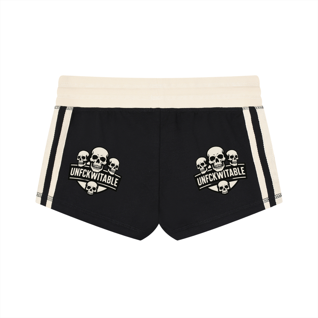 Unfuckwitable Stripe Track Shorts