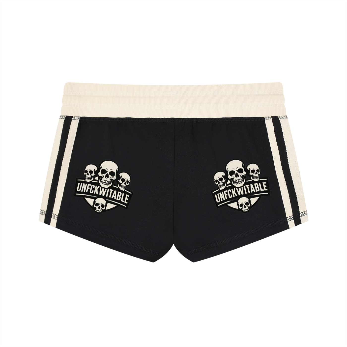 Unfuckwitable Stripe Track Shorts