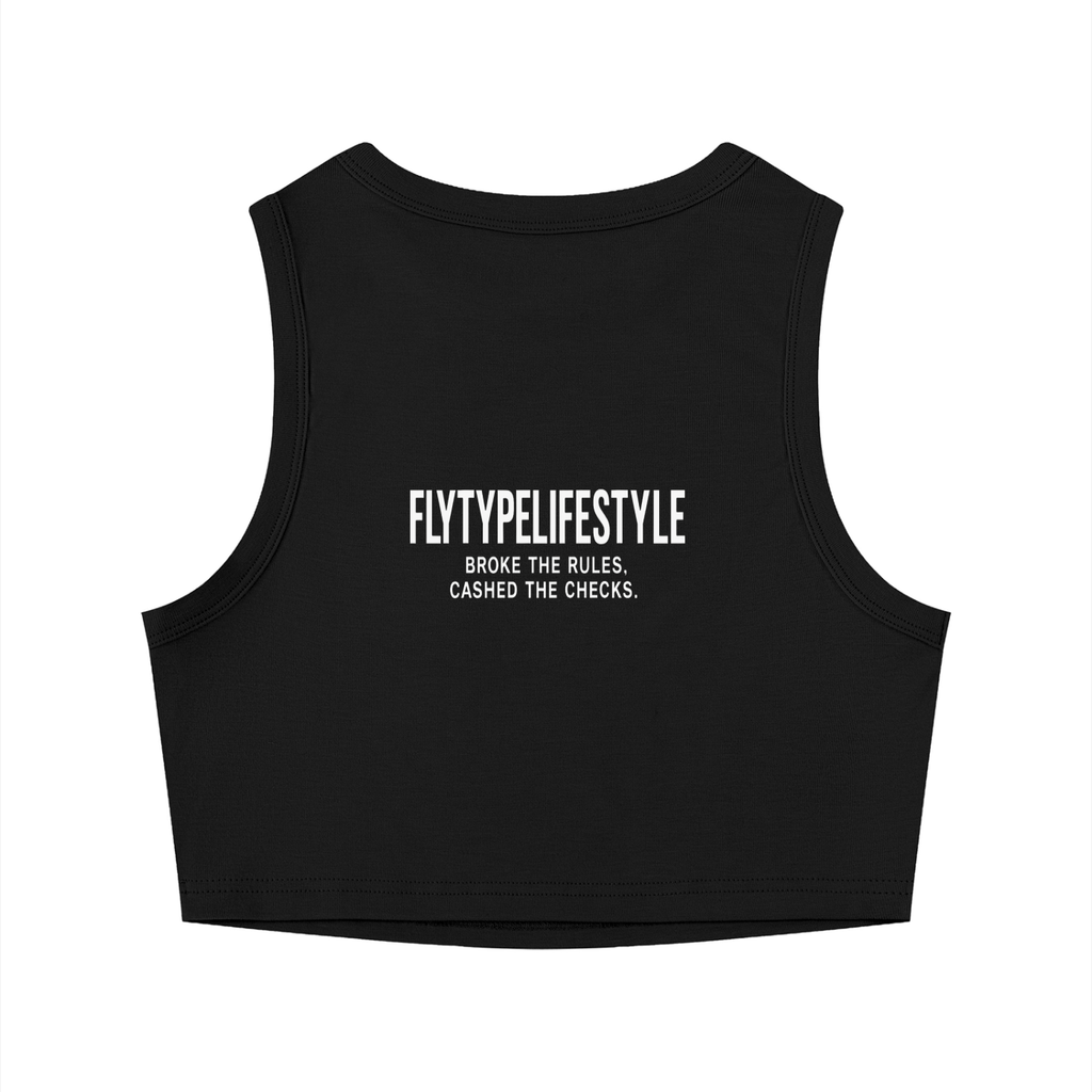 Women's Tight Crewneck Crop Tank Top
