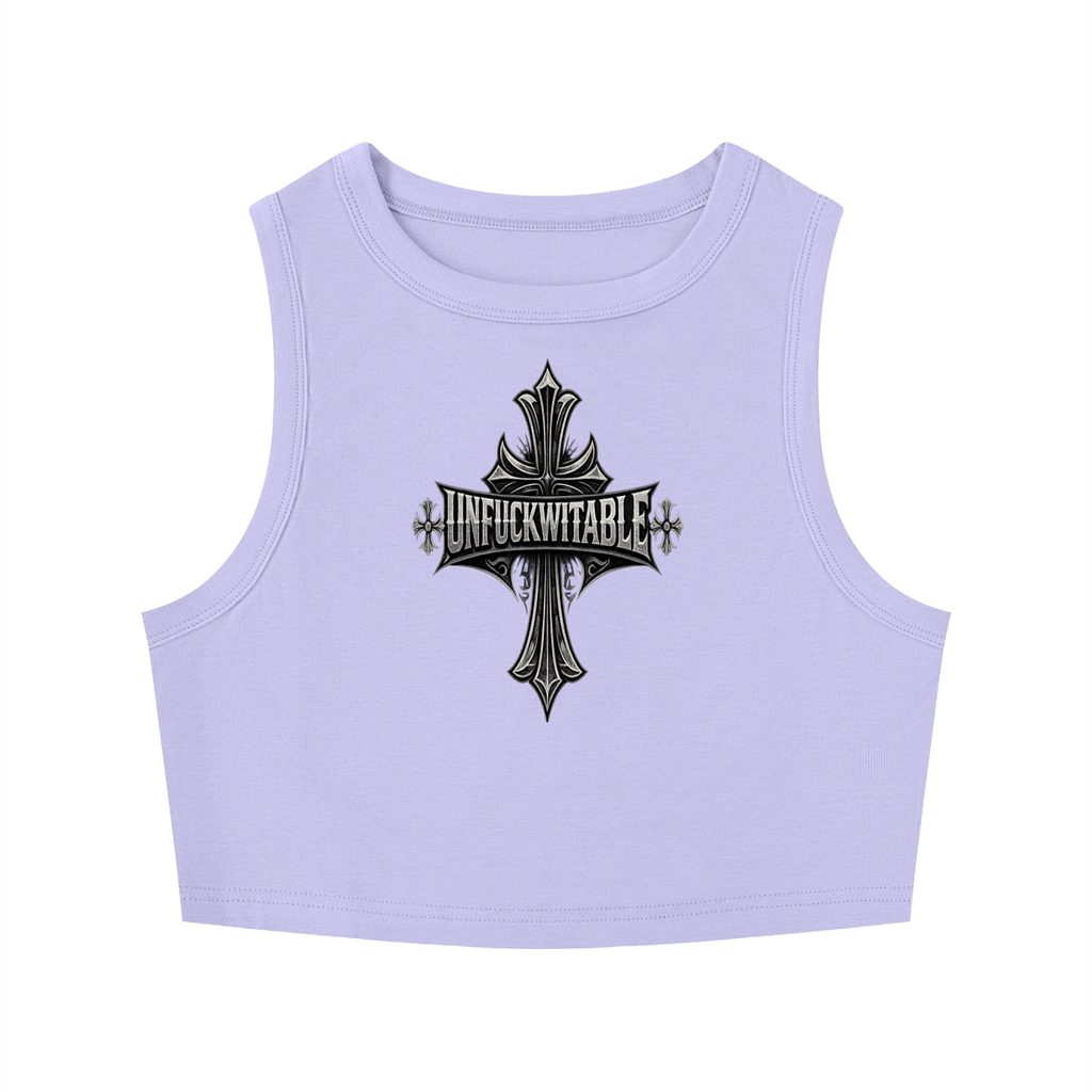 Women's Tight Crewneck Crop Tank Top