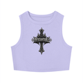 Women's Tight Crewneck Crop Tank Top
