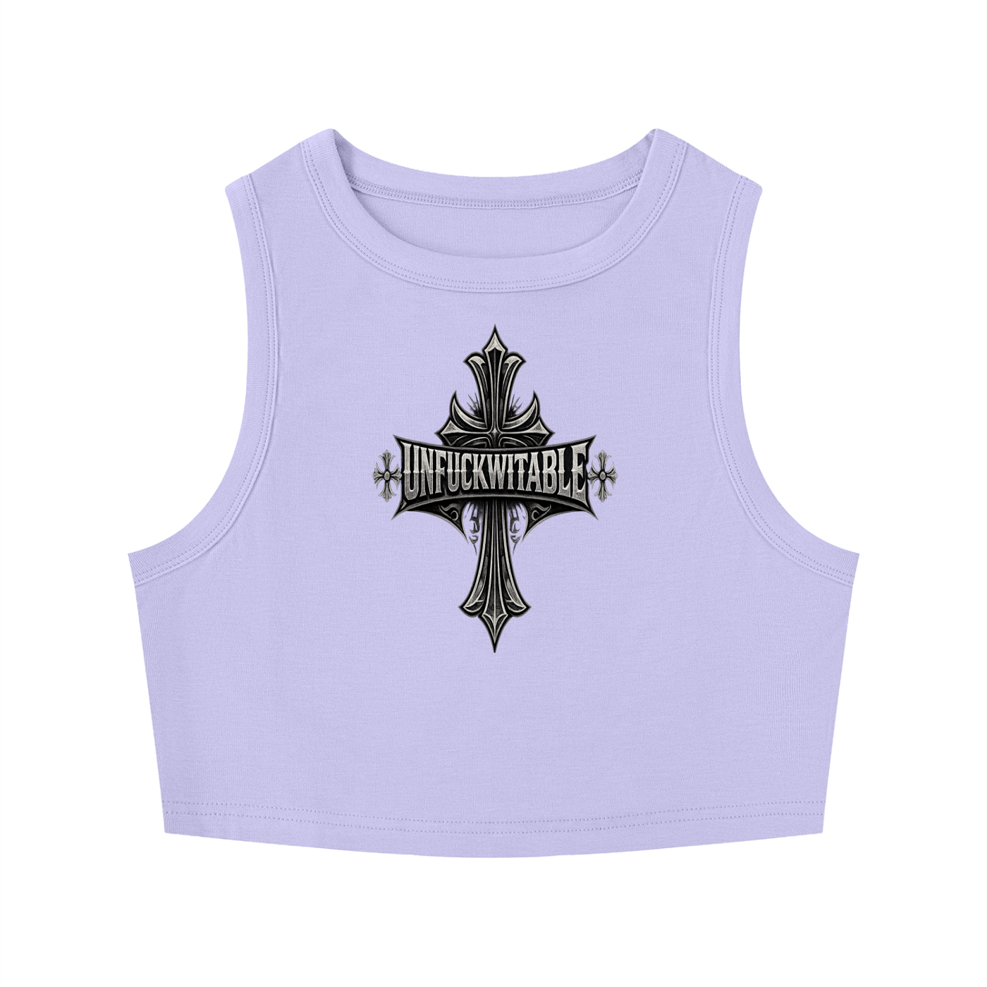 Women's Tight Crewneck Crop Tank Top