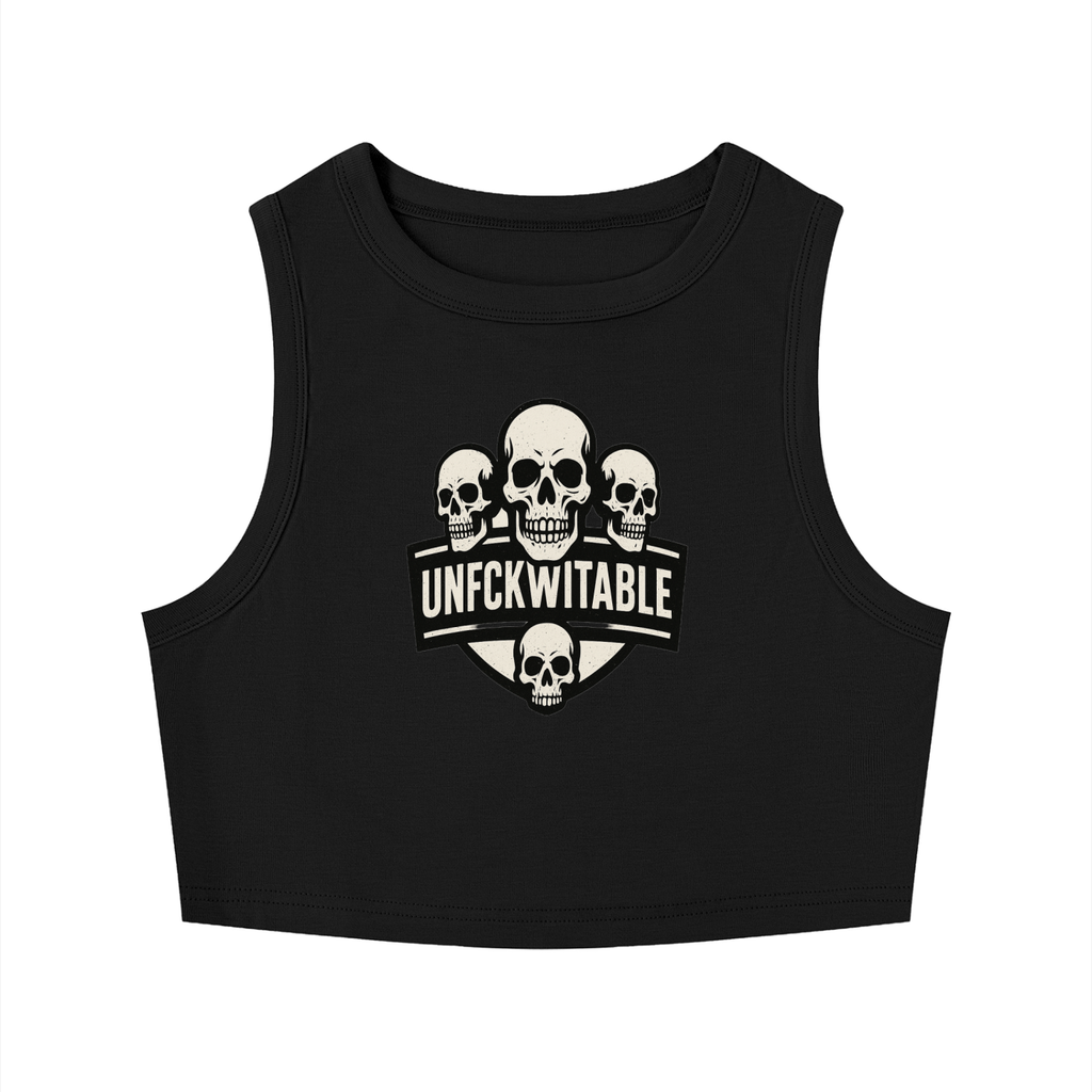 Women's Tight Crewneck Crop Tank Top