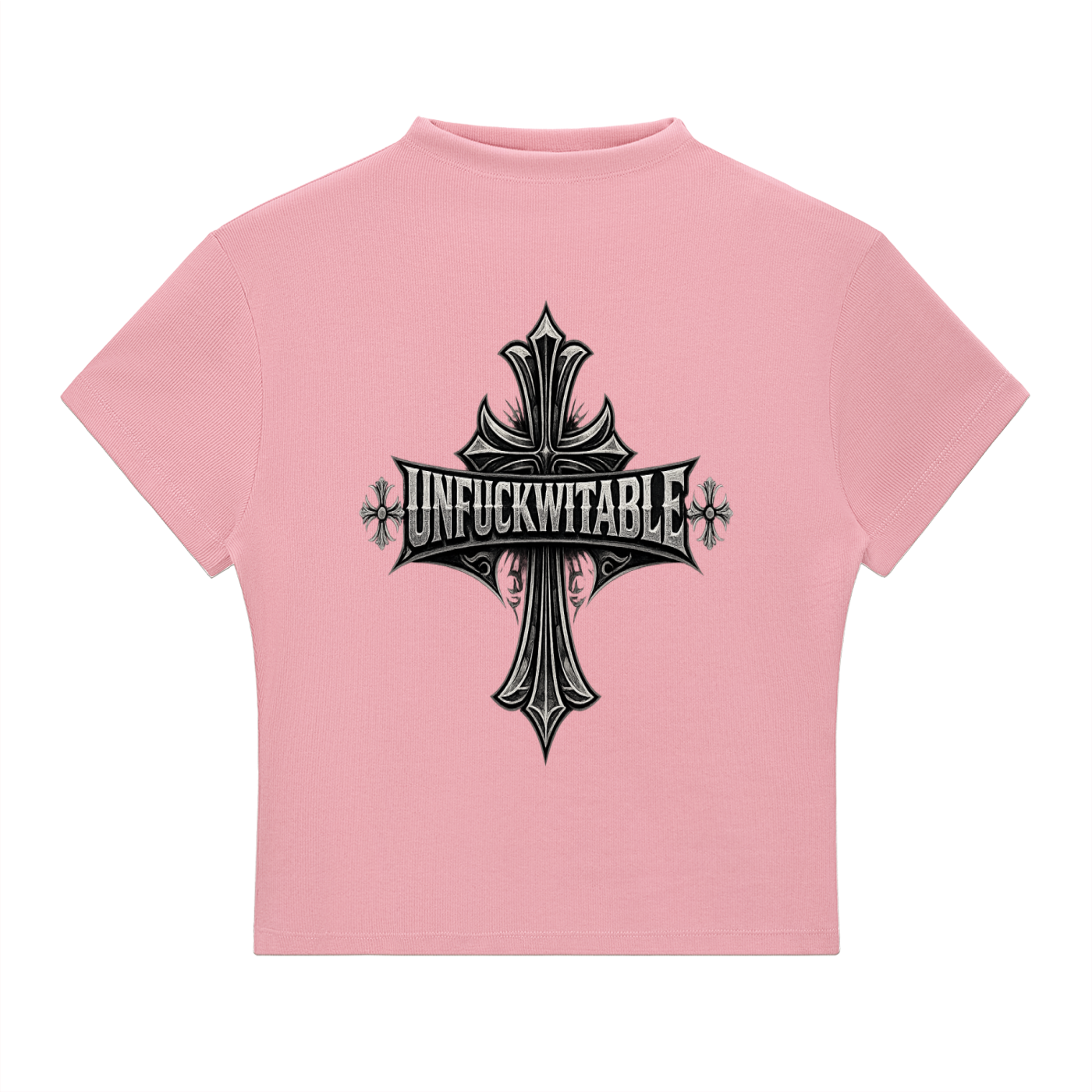 Women’s Essential Slim Fit Mock Neck T-Shirt