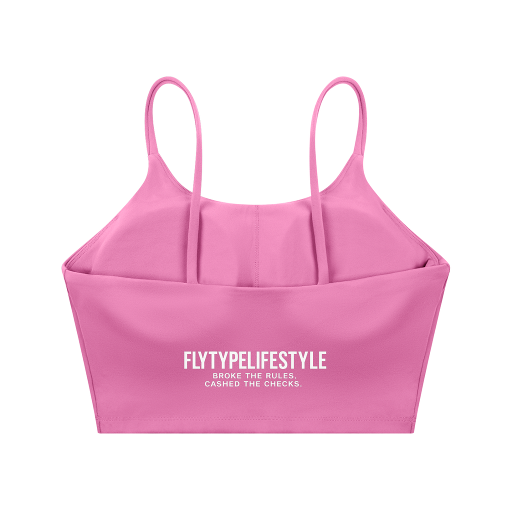Spaghetti Strap Yoga Sports Bra