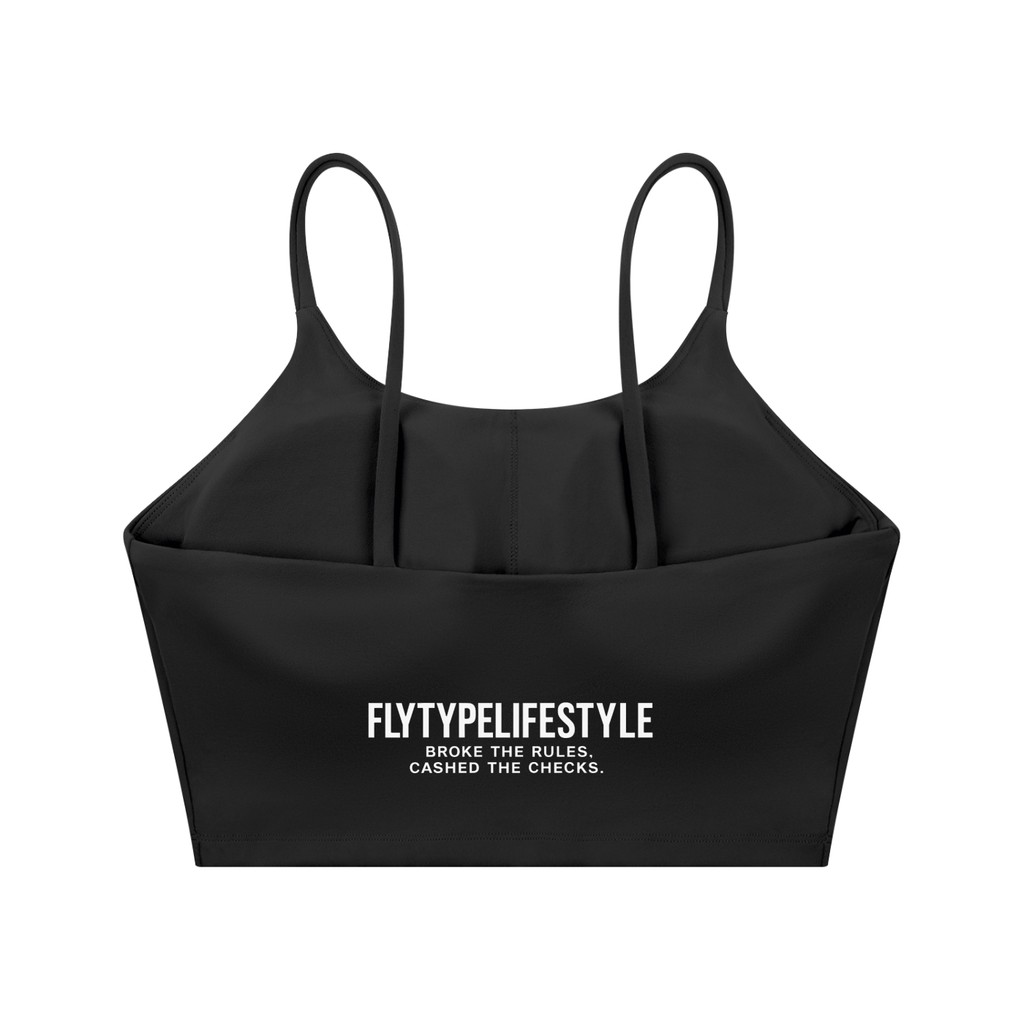 Spaghetti Strap Yoga Sports Bra